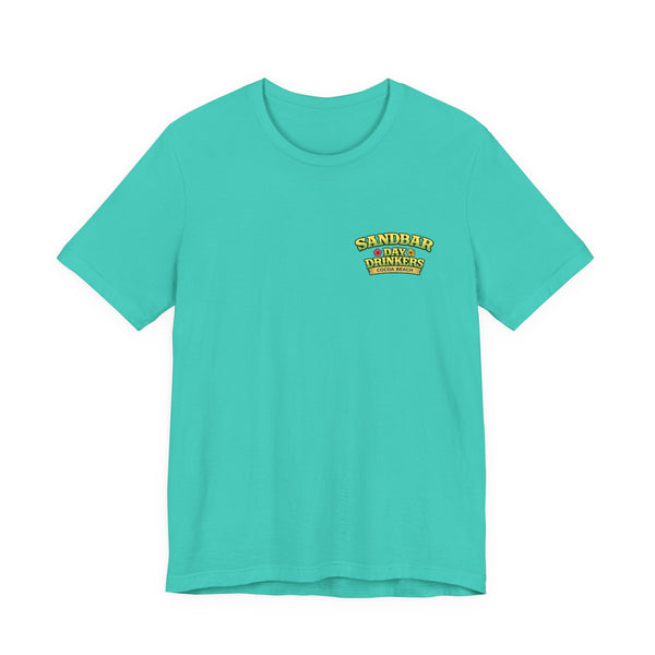 Sandbar Day Drinkers Tee | Cocoa Beach Surf Tropical Shirt