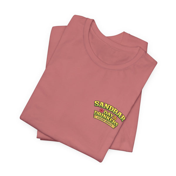 Sandbar Day Drinkers Tee | Cocoa Beach Surf Tropical Shirt