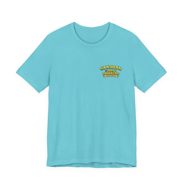 Sandbar Day Drinkers Tee | Cocoa Beach Surf Tropical Shirt