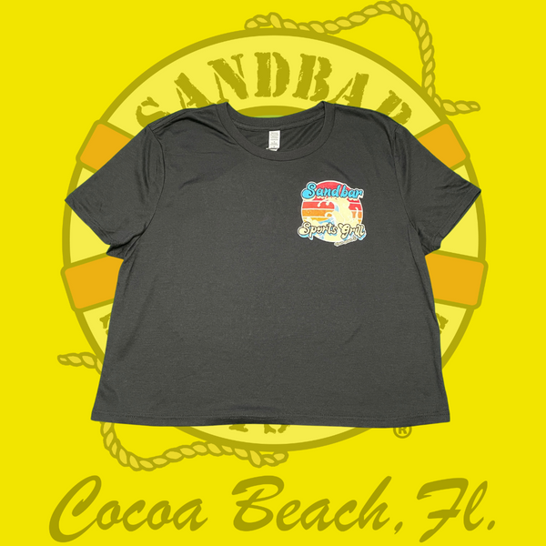 Sandbar Retro Wave Design Tee
