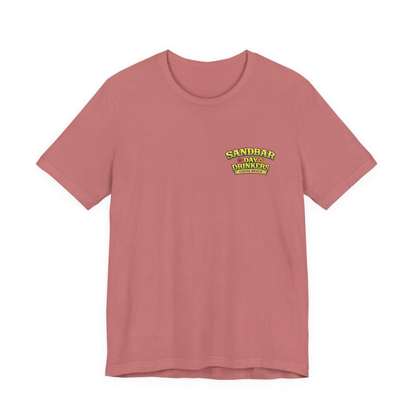 Sandbar Day Drinkers Tee | Cocoa Beach Surf Tropical Shirt