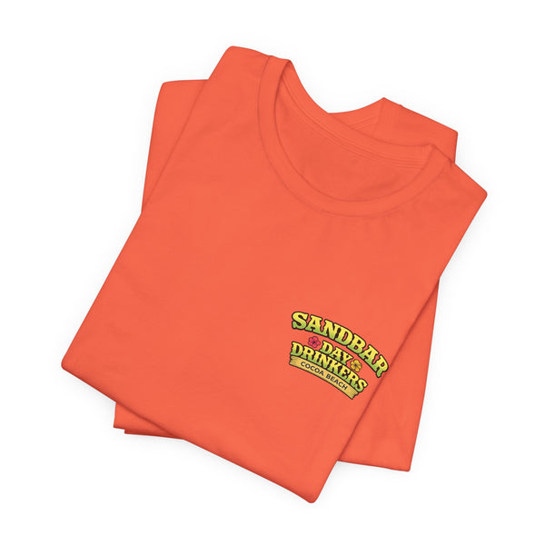 Sandbar Day Drinkers Tee | Cocoa Beach Surf Tropical Shirt