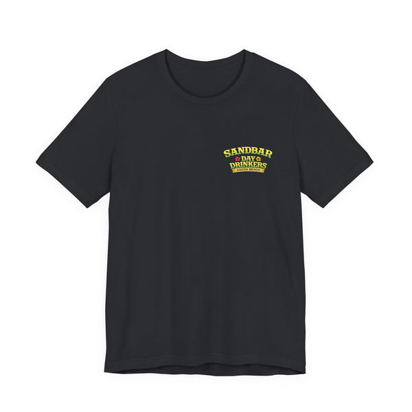 Sandbar Day Drinkers Tee | Cocoa Beach Surf Tropical Shirt