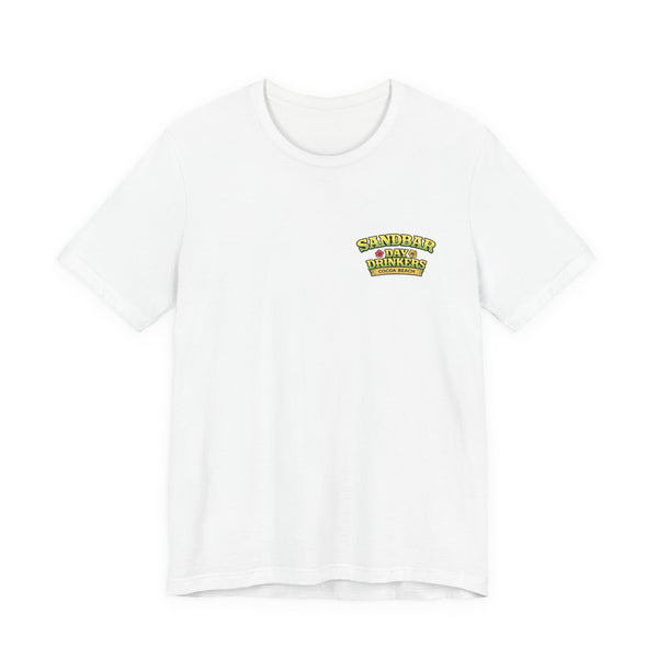 Sandbar Day Drinkers Tee | Cocoa Beach Surf Tropical Shirt