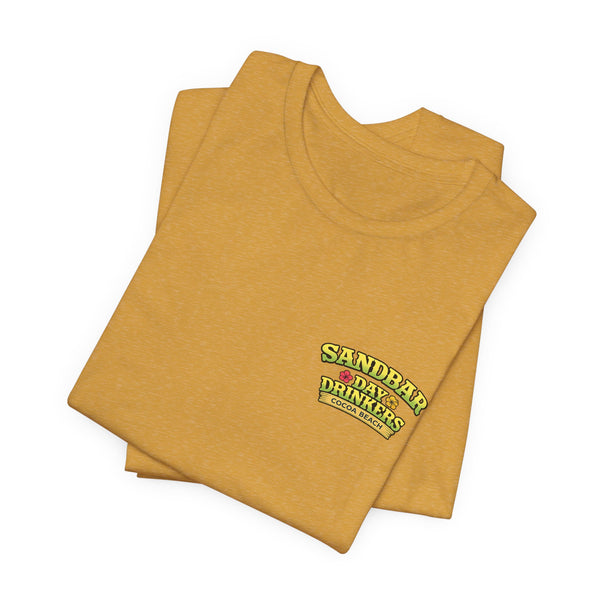 Sandbar Day Drinkers Tee | Cocoa Beach Surf Tropical Shirt